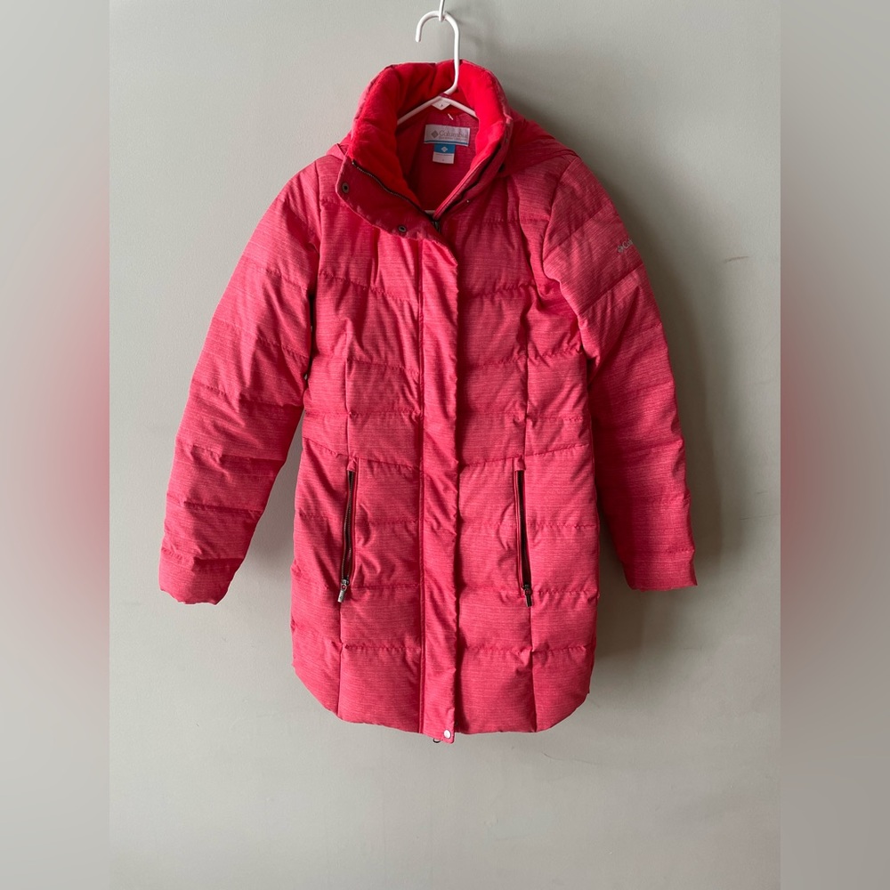 Columbia Mid Length Down Filled Jacket